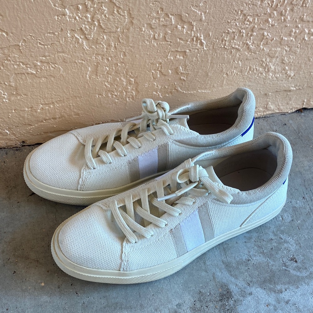 Rothy's Cream Knit Sneakers - Picture 5 of 11
